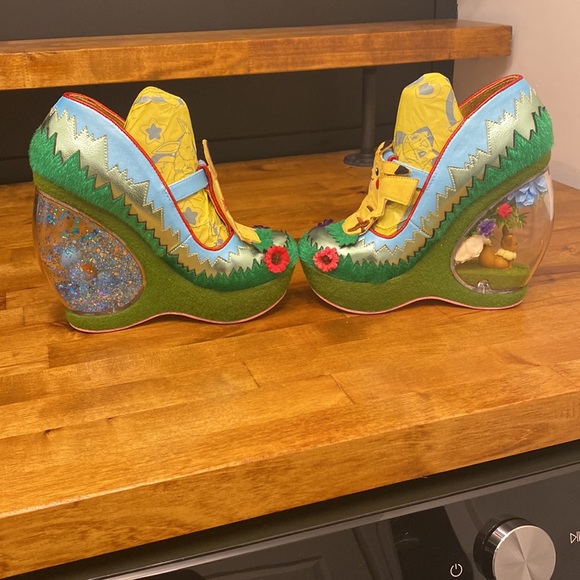 IRREGULAR CHOICE WOMENS POKEMON JOURNEY ON HIGH HEEL NIB - Picture 4 of 5